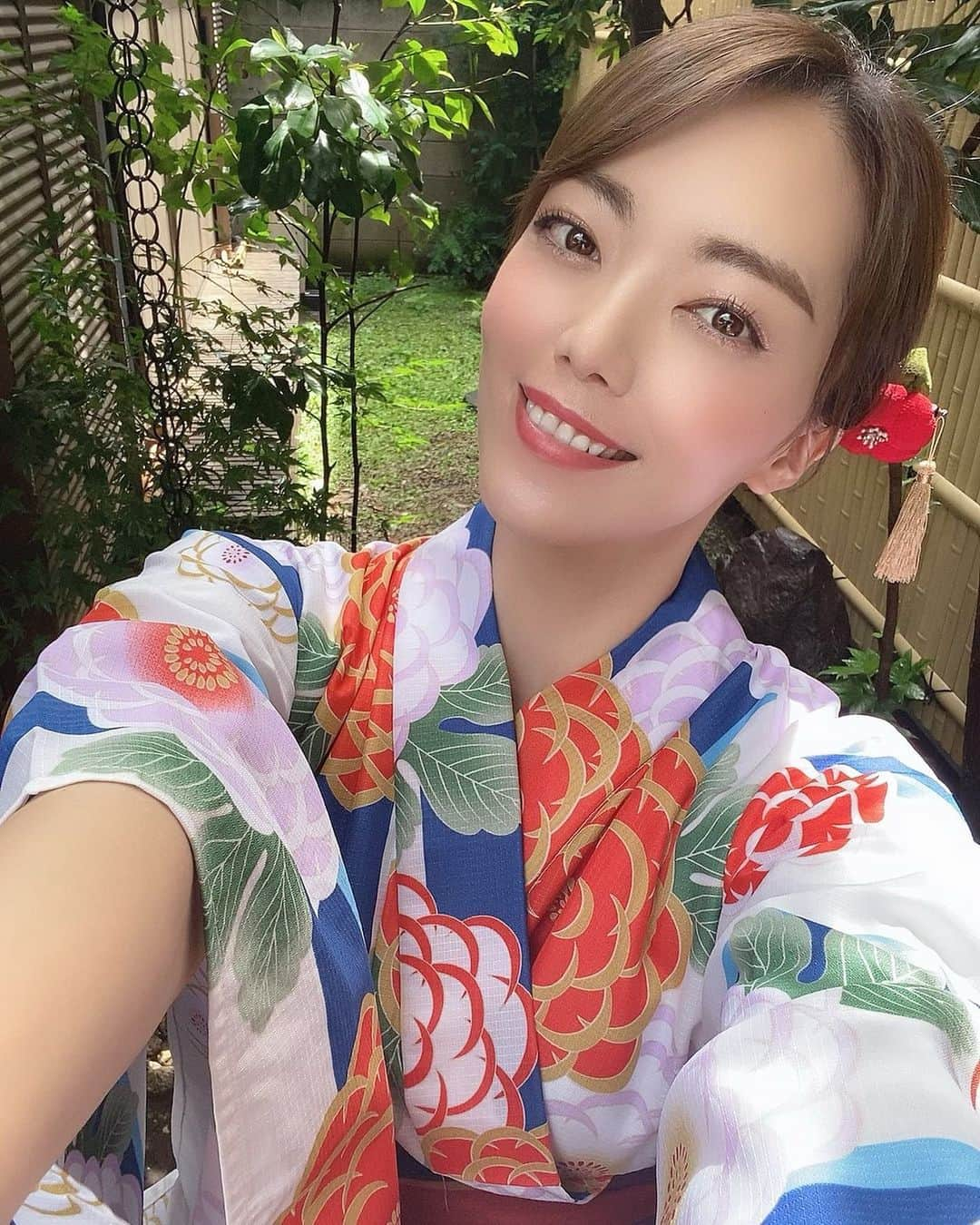 今村仁美さんのインスタグラム写真 - (今村仁美Instagram)「今年、初浴衣👘 雨止んだ🤗」6月28日 13時48分 - imamura_hi