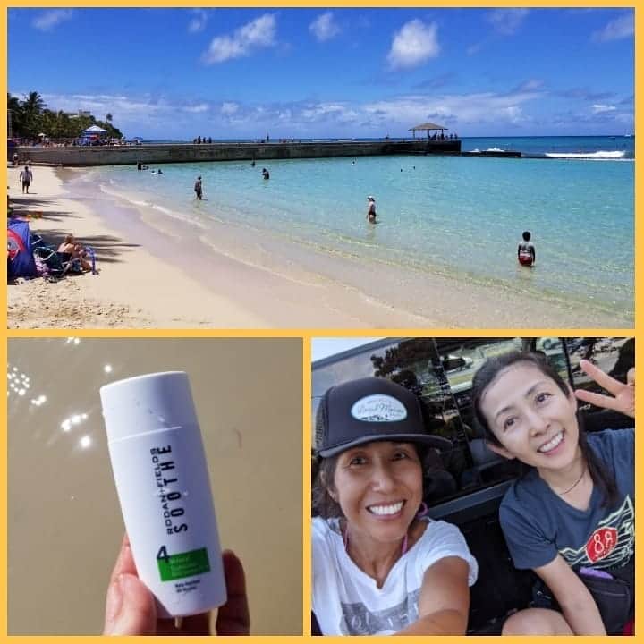瀬川慶のインスタグラム：「I was under the sun for 4hours with no shades, and my seat was the back of pick up truck.  @rodanandfields sunscreen was Amazing💯🤩 🇺🇸customers https://keisegawa.myrandf.com/  久々に従姉妹と炎天下で4時間はしゃぎトラックの荷台で移動した日なのにこの日焼け止め、最強過ぎる😳‼️ @kei.segawa  #hawaii #aloha #waikiki #waikikibeach #rodanandfields #soothe #familyreunion #88tees #ハワイ #アロハ #ワイキキビーチ #日焼け止め #ロダンアンドフィールズ #コンサルタント #ビーチ日和過ぎ　#日焼けなんて怖くない」
