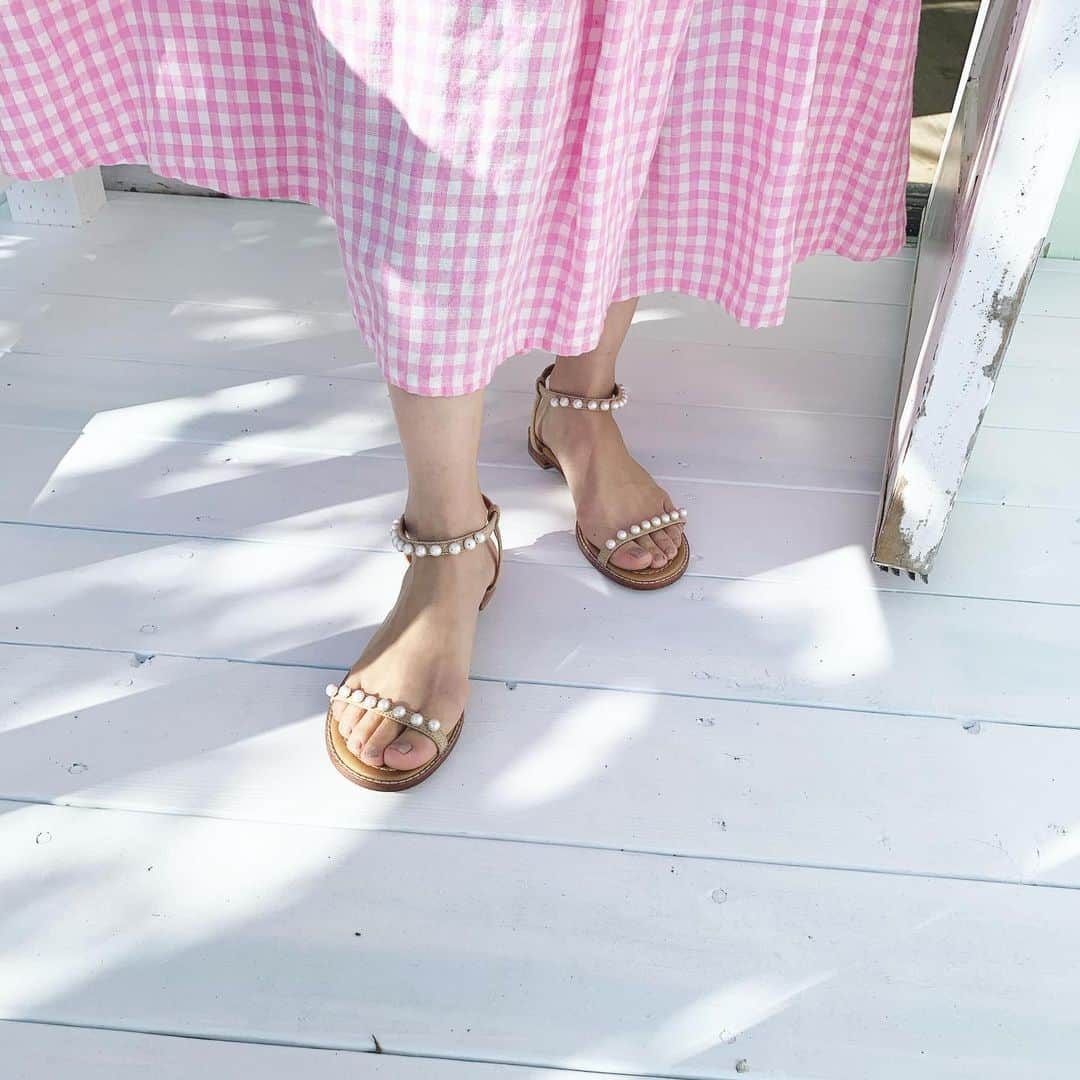 TSURU by Mariko Oikawa voyage パールサンダル elc.or.jp