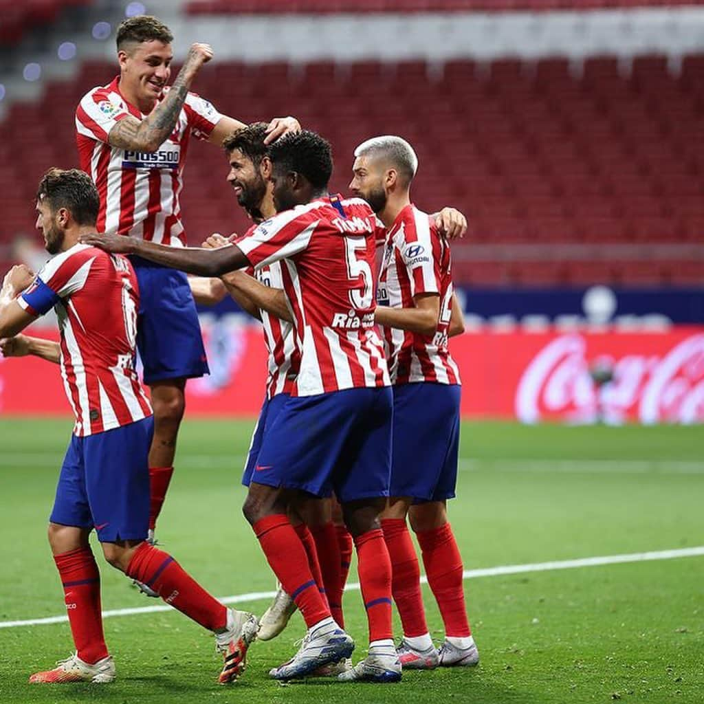 トーマス・パーテイさんのインスタグラム写真 - (トーマス・パーテイInstagram)「Seguimos sumando 💪🏾➕3️⃣ @atleticodemadrid 🔴⚪️」6月28日 7時21分 - thomaspartey5