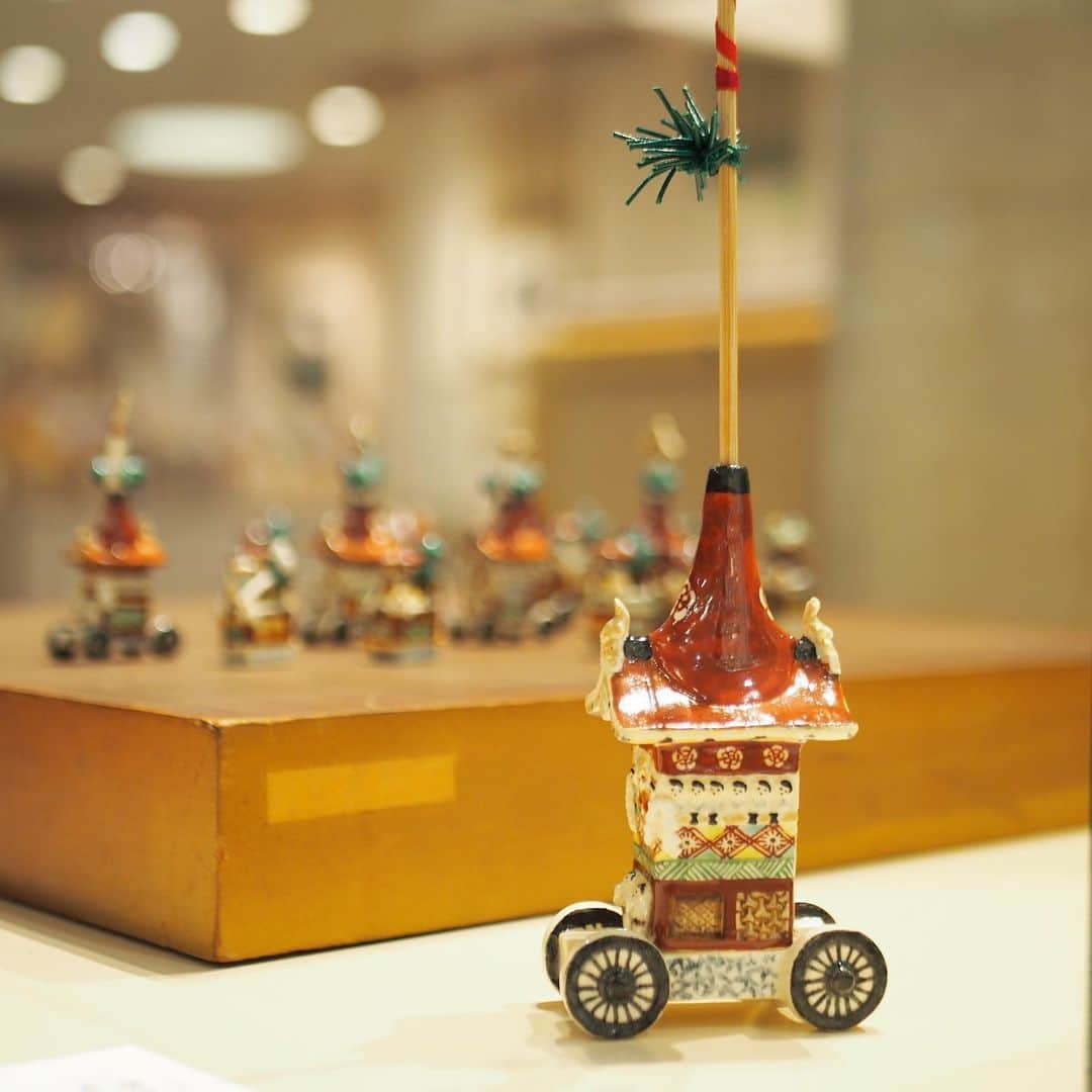 木村涼子さんのインスタグラム写真 木村涼子instagram 6 28 ふじもとふみえ 陶展に行ってきました Ff728 楽しみにしていた小さな祇園祭 細かい 小さい 可愛い Dmの写真が実物大と聞いていたけれど それよりも小さいんちゃう 今年は残念
