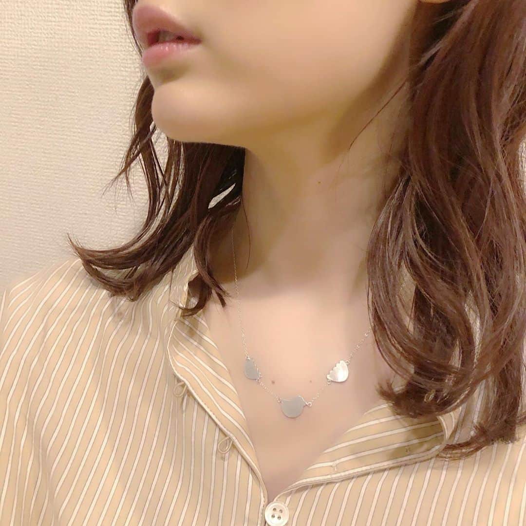 新井恵理那さんのインスタグラム写真 - (新井恵理那Instagram)「ネックレスを作りました♪ #jewelry #bird #新井恵理那 #centforce」6月28日 11時10分 - elina_arai