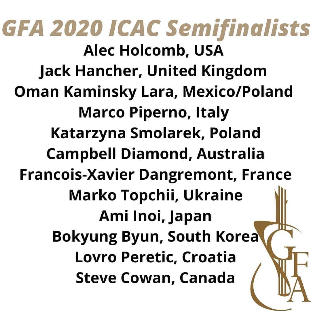 猪居亜美さんのインスタグラム写真 - (猪居亜美Instagram)「I have been selected as a GFA 2020 ICAC semifinalist!✨ Thank you!! アメリカの国際コンクール、GFAの一次審査に通過しました！ 今年はコロナウイルスの影響により一次予選はビデオ審査、 10月2日と3日に二次予選と本選がロサンゼルスで行われることになりました。 . 今年もものすごいメンバーが集まっており、この中で演奏できることがとても楽しみです。 ずっと憧れてきたGFAの舞台、結果が残せるよう頑張ります。」6月28日 11時16分 - ami_noi23