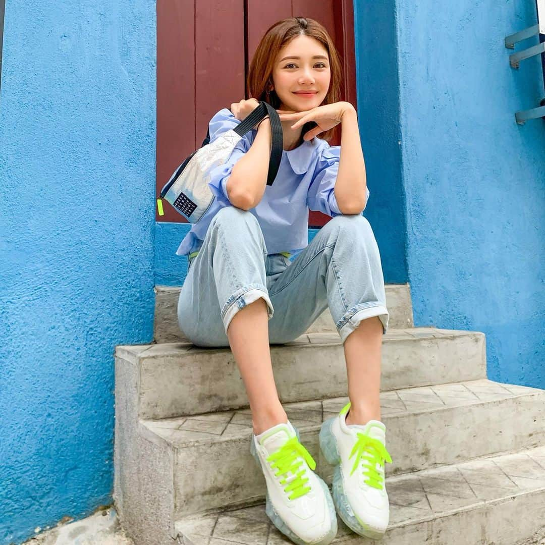 Elva Niさんのインスタグラム写真 - (Elva NiInstagram)「Start your day with a smile ☺️ #enjoyyoursunday☀️ #elvaootd」6月28日 13時00分 - misselvani