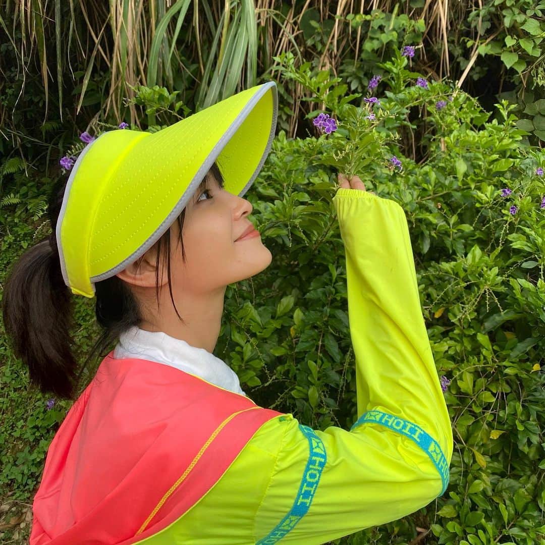 吳子霏（Ellen Wu）のインスタグラム：「深呼吸 交給大自然」
