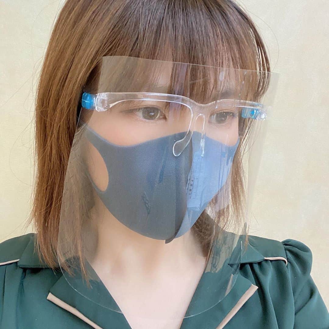 兼田恵さんのインスタグラム写真 - (兼田恵Instagram)「ほほう…これがふぇいすしーるどってやつか…初体験。  #今しかできないことを楽しもう」6月4日 22時11分 - earl_megu