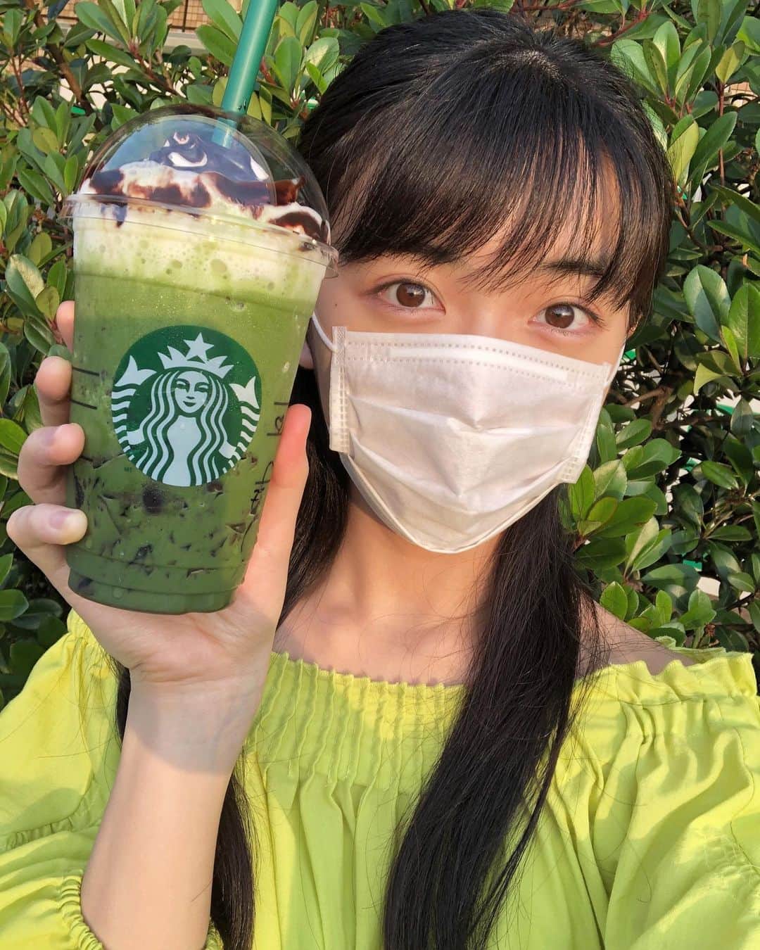 石井萌々果のインスタグラム：「Green Day」