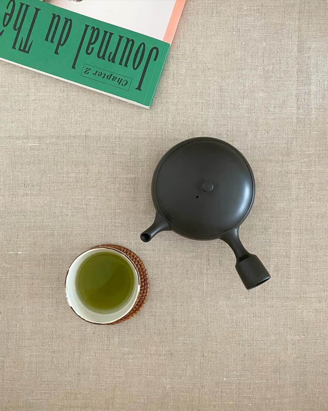 秦まり子さんのインスタグラム写真 - (秦まり子Instagram)「地球にやさしいお茶ブランド SaTerra @saterra_tea の、鹿児島県知覧産の有機プレミアム煎茶。 透明感と深みが強く感じられて、とっても美味しい✨ 個人的に後味もすごく好き🤭♡」6月4日 15時05分 - marikohata_