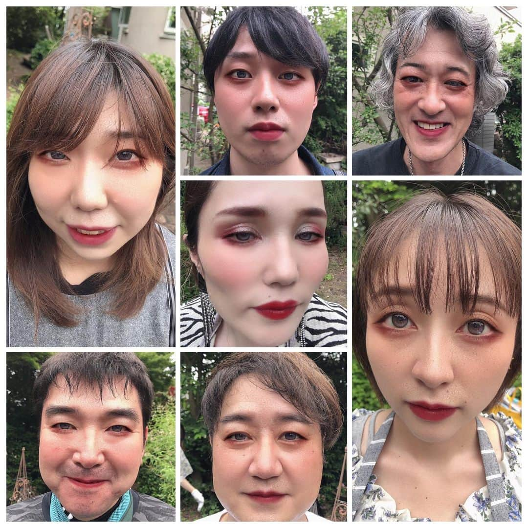 平野ノラさんのインスタグラム写真 - (平野ノラInstagram)「ロケスタッフみんなで地雷メイクしたよ💄💄💄 #カメラマンさん #音声さん #照明さん #ディレクターさん #女子アナ #マネージャー #平野ノラ #みんな仲良く #地雷メイク #okバブリー」6月4日 17時40分 - noranoranora1988