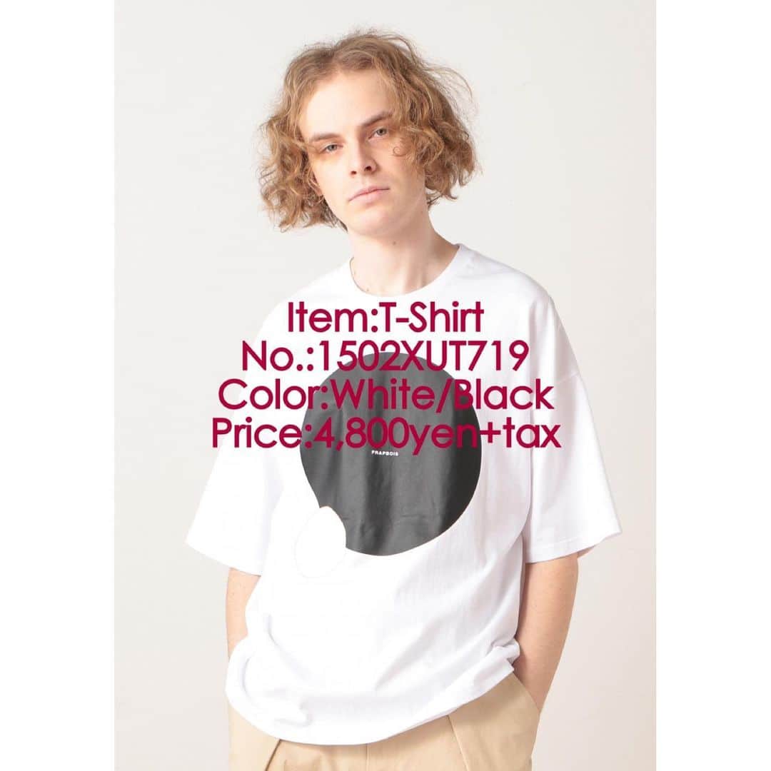 FRAPBOISofficialさんのインスタグラム写真 - (FRAPBOISofficialInstagram)「New Arrivals  T-Shirt Lady's&Men's size 4,800yen+tax  In Stores Now  #frapbois #フラボア #frapboishalf #フラボアハーフ #tshirt #tシャツ #circle #円 #丸 #solareclipse #ソーラーエクリプス #日食 #logo #ロゴ #logotshirt #ロゴtシャツ #ロゴt #dropshoulder #ドロップショルダー #relax #リラックス #relaxsilhouette #リラックスシルエット #tokyo #japan」6月4日 19時03分 - frapbois_official
