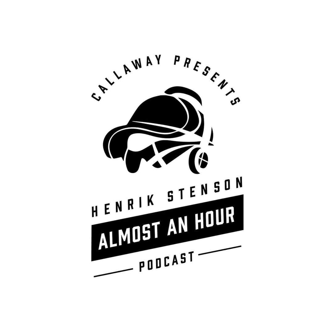 ヘンリク・ステンソンのインスタグラム：「I can’t believe it’s taken 20 years, but with the help of @callawaygolf I finally have my own podcast! Tune in to hear some of my best stories from the TOUR, some advice, and much more on my ‘Almost An Hour’ podcast.」