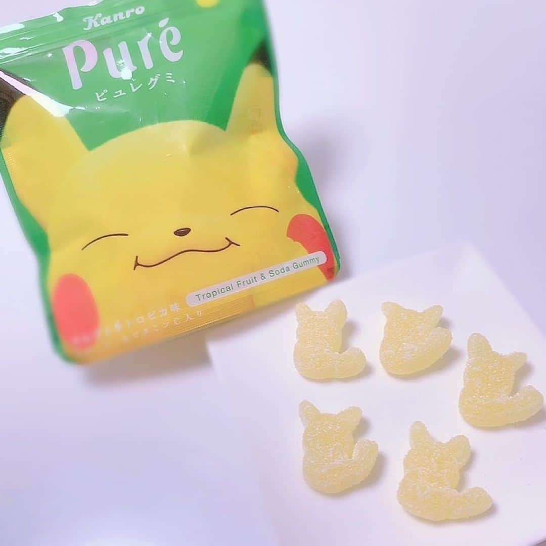 栗田萌のインスタグラム：「可愛い〜💕 #ピカチュウ #ピュレグミ」