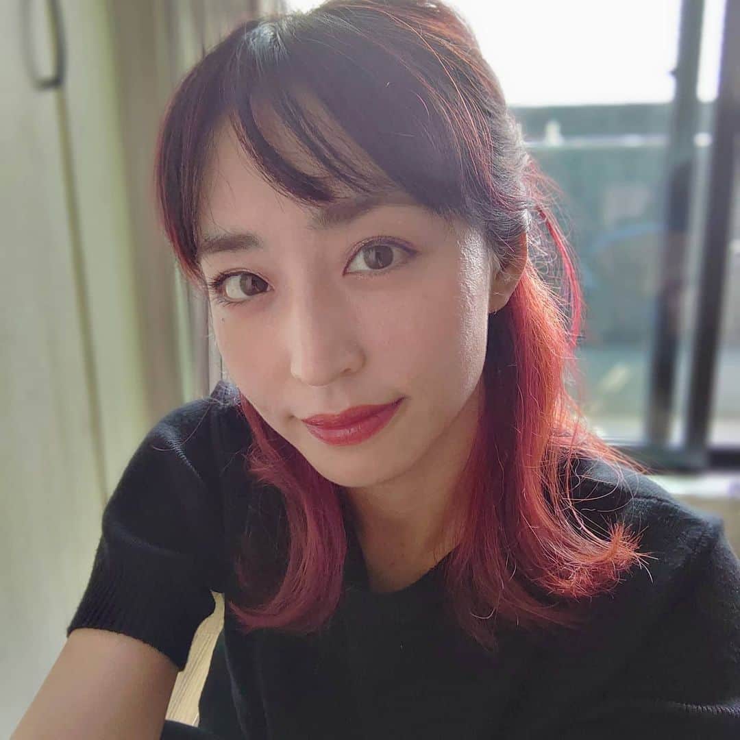 Yukiさんのインスタグラム写真 - (YukiInstagram)「もう5ヶ月ぐらい髪染めたいと思ってたんたけど、かなりイメージ変わりました！  I had my hair dyed.　👩🏼‍🦰 #D_Drive #Yuki #hairstyle #haircolor #redhair」6月4日 23時01分 - d_drive_gt_yuki