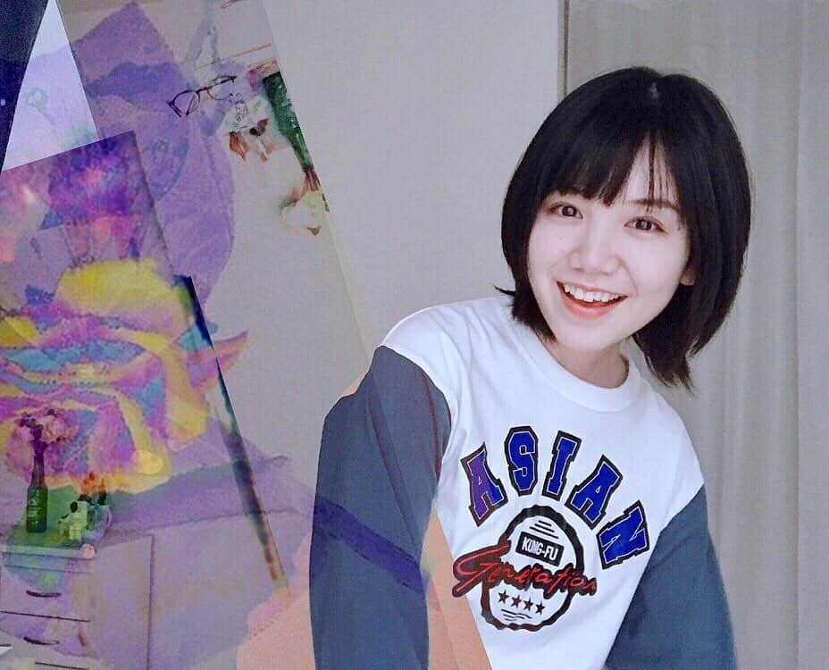 田上真里奈のインスタグラム：「アジカン大好き #二重露光」