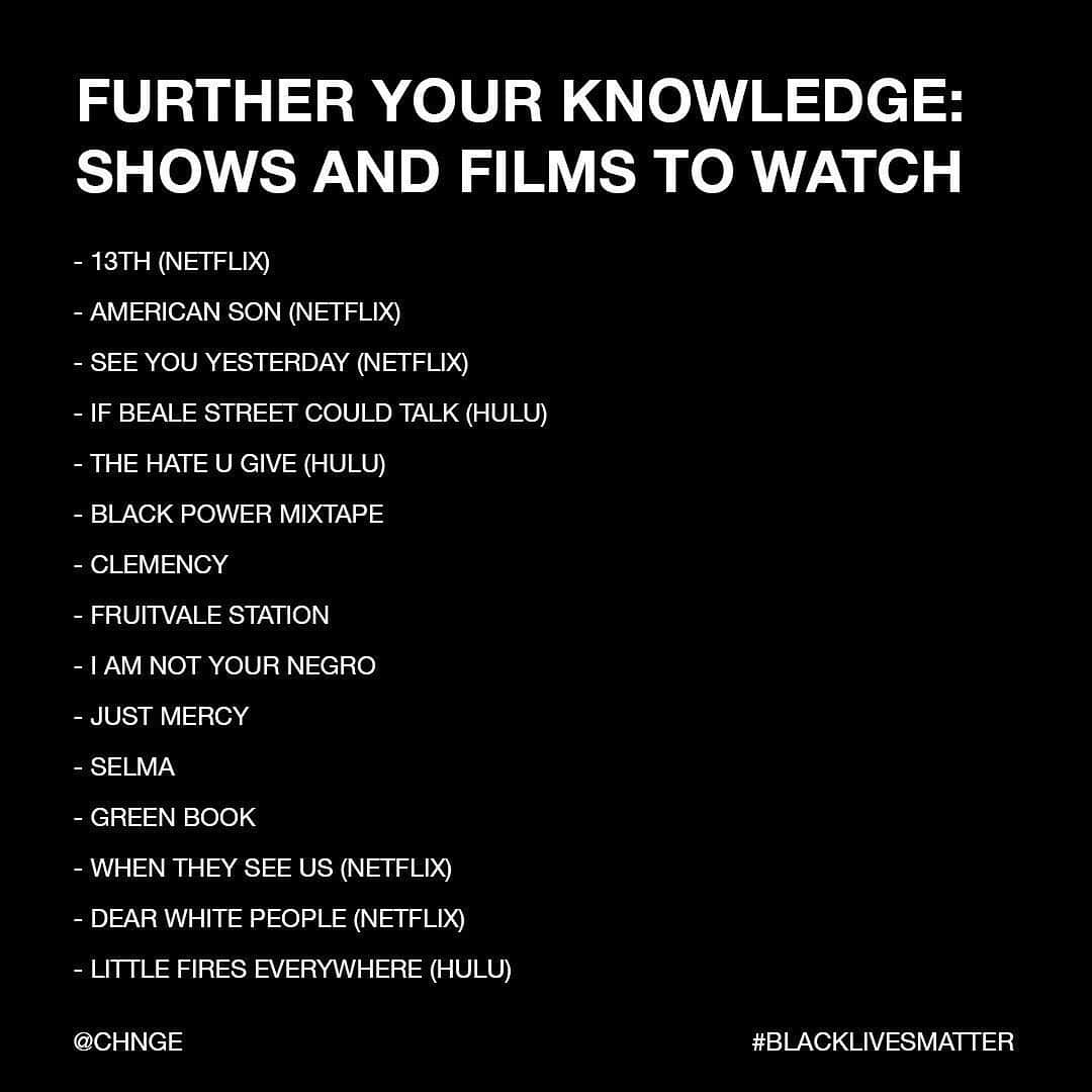 ニーナ・ガルシアさんのインスタグラム写真 - (ニーナ・ガルシアInstagram)「75 ways you can help #BlackLivesMatter from where and who to donate, petitions to sign, how to contact our representatives and how to get more information about the movement. #Repost @chnge ・・・ #BlackLivesMatter. This is not a problem that will solve itself. Take a few minutes to swipe and learn how we can be better allies. Educate yourself and take action. Share this post with friends. Encourage those around you to take action. Together we stand. ✊🏿✊🏻✊🏾✊🏼✊🏽 Some organziations to checkout and follow include @naacp @mnfreedomfund @blklivesmatter @reclaimtheblock @civilrightsorg and @colorofchange to name a few. Please drop more suggestions you may have below. 🖤 #BLM #blacklivesmatter✊🏾 #justiceforfloyd #justiceforgeorgefloyd #justiceforahmaud」6月4日 23時11分 - ninagarcia