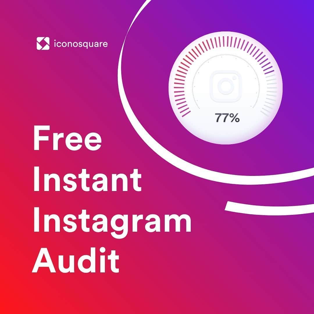 Iconosquareのインスタグラム：「Have you ever felt like you’re spending hours, days, months, and even years, on Instagram without understanding what works for you and what doesn’t? I feel you. 😓 . In this case, there’s one thing that can help. Run the Instant Instagram Audit and we'll tell you your Insta-score and send you a FREE review that tells you where you’re shining and where you’re falling flat. ✨ . In addition, you’ll also get tips on how to improve your performance on Instagram. 🙌 .  Run a quick audit courtesy of Iconosquare! Check our Omnilink in our bio to find your way to it.」