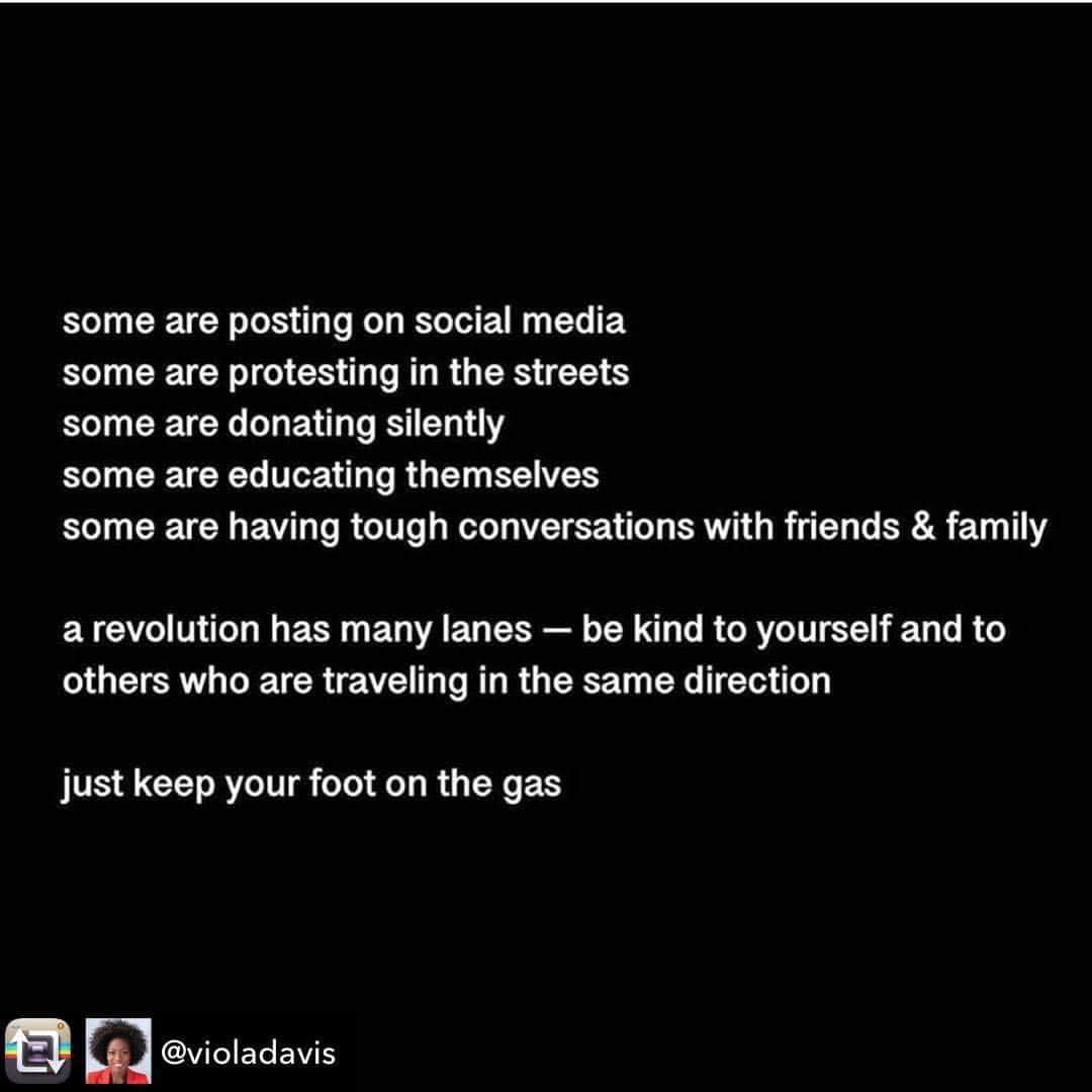 メアリー・マクドネルのインスタグラム：「keep listening deeply keep foot on gas however you can  lean into the difficult stuff. thank you @ViolaDavis」