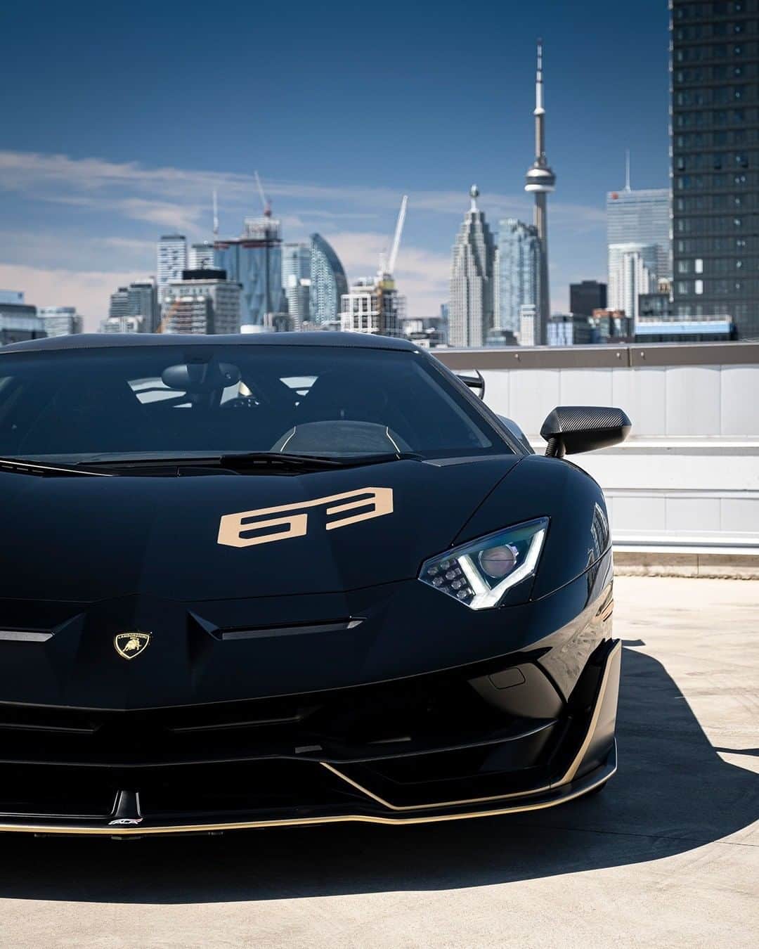 ランボルギーニのインスタグラム：「When perfection becomes a routine, excellence comes naturally.  With superior performance and extraordinary design, Lamborghini’s Aventador SVJ 63 creates pure driving perfection, taking the concept of exclusivity in a Super Sports Car to a new dimension.  #Lamborghini #AventadorSVJ63」