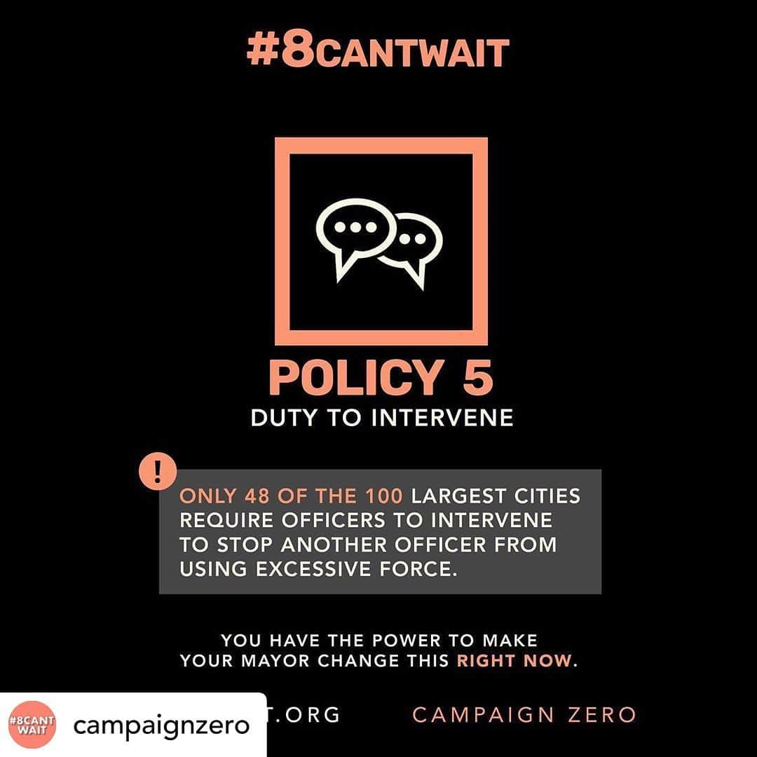 LUSH Cosmeticsさんのインスタグラム写真 - (LUSH CosmeticsInstagram)「#Repost @campaignzero ・・・ ✊🏿✊🏾Hey fam, many of you have been asking what more you can do and we’ve heard you.  Today we launch a new campaign: #8CANTWAIT. Together these 8 use of force policies can reduce police violence by 72%. And your Mayor has the power to adopt them all right now.  We need YOU to call and email your mayors, wherever you are, and tell them to adopt these 8 life-saving policies RIGHT NOW! We cannot standby any longer while the police kill people. Visit 8CANTWAIT.ORG and use our tools to find your Mayor’s contact info, and see if your city already has any of these policies in place. Help us spread the word and tag 10 people you want to see this policy! Together we CAN END police violence in America.✊🏿✊🏾」6月5日 2時34分 - lushcosmetics