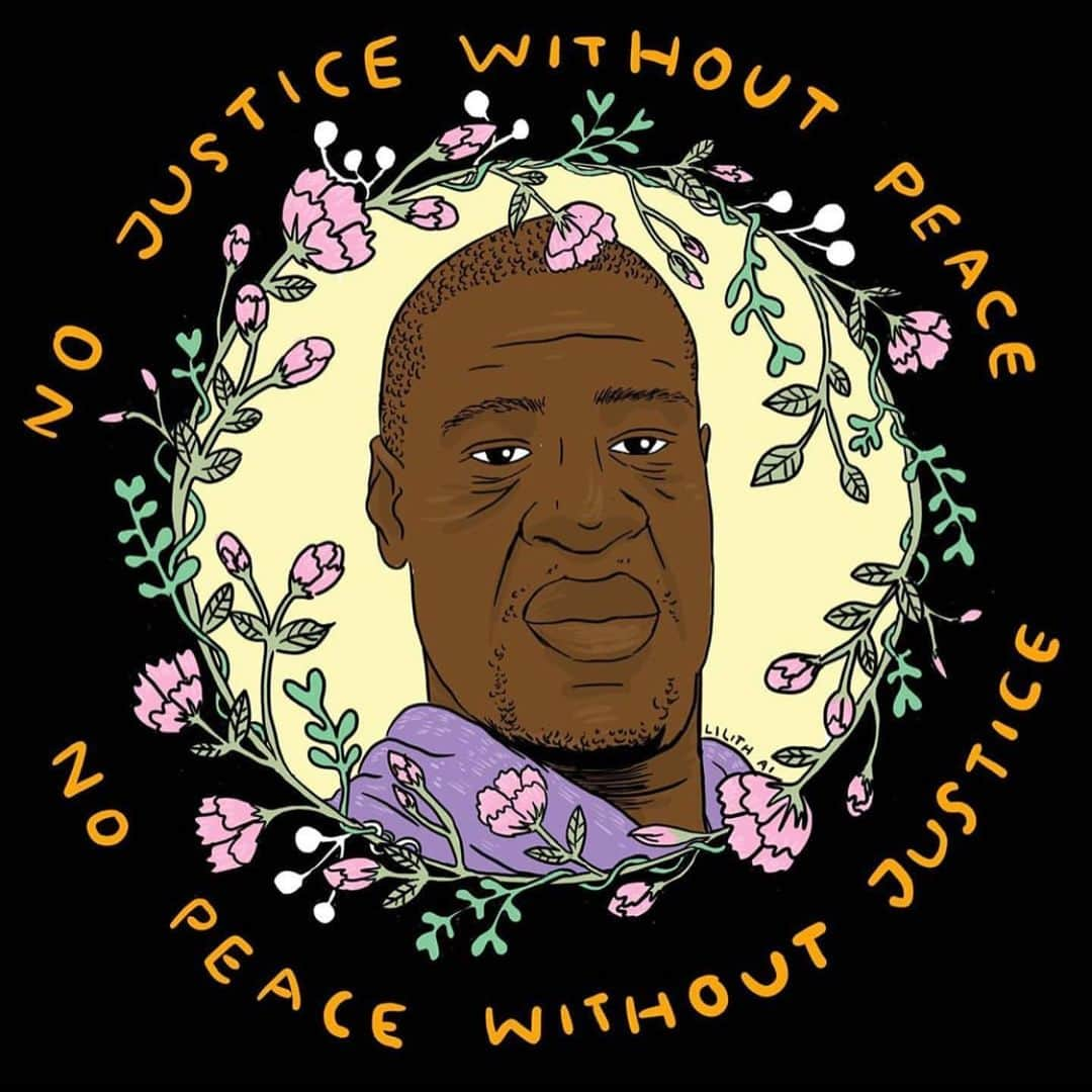 ジョージア・メイ・ジャガーさんのインスタグラム写真 - (ジョージア・メイ・ジャガーInstagram)「Art made by the incredible @lilith_ai #blacklivesmatter #justiceforgeorgefloyd #justiceforbreonnataylor #justiceforahmaudarbery」6月5日 8時14分 - georgiamayjagger