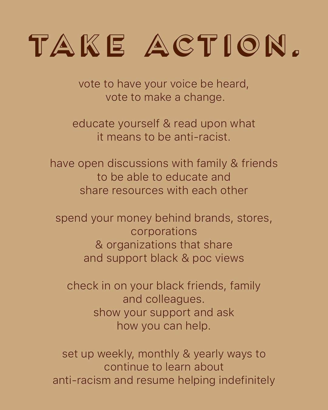 ジュリー・サリニャーナのインスタグラム：「Sharing some things & lists that are currently helping me navigate through this process + movement. ♡  Still learning about this all but if you have any other informative links that might help us all to contribute and/or learn, please share in the comments.  Let’s be a part of the change, whether it’s through a peaceful protest, signing petitions, calling on your local government, voting, educating yourself and/or others, do something, anything helps. #blacklivesmatter」