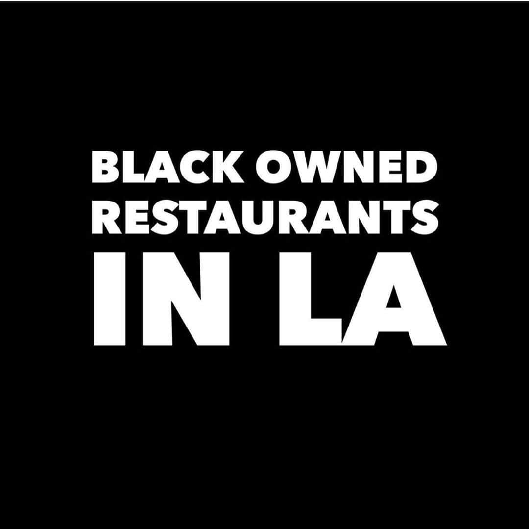 Ai Shimatsuさんのインスタグラム写真 - (Ai ShimatsuInstagram)「Black owned restaurants in LA! Reposting from @offthemenu  This is another way to support. Especially people like me who don’t have a right to VOTE in America because you are not US citizen. Let’s support together. ✊ #blacklivesmatter #blackownedbusiness」6月5日 4時23分 - aishimatsu