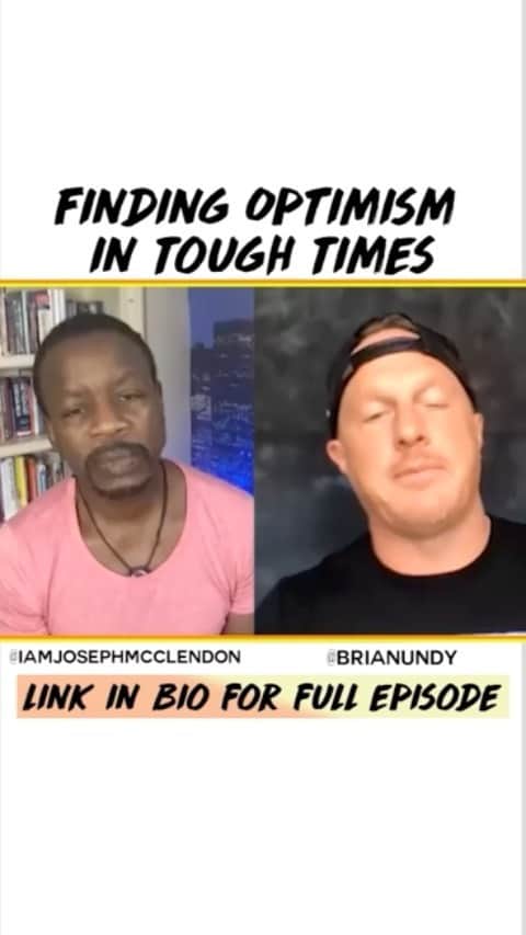 トリー・ウィルソンのインスタグラム：「. I love this from @brianundy & @iamjosephmcclendon - . Finding optimism- Staying optimistic & positive through tough times is challenging. . Right now the world is dealing with a lot of hard but much needed conversations. Between protest, politics, news coverage and social media it can be really draining on our mental state. . In todays’ podcast episode the legendary Joseph McClendon III & Brian Underwood discuss some tips to help shift our mental state & remain optimistic so we can continue to be a force for better. . See the full episode thru the link in my bio page.❤️」