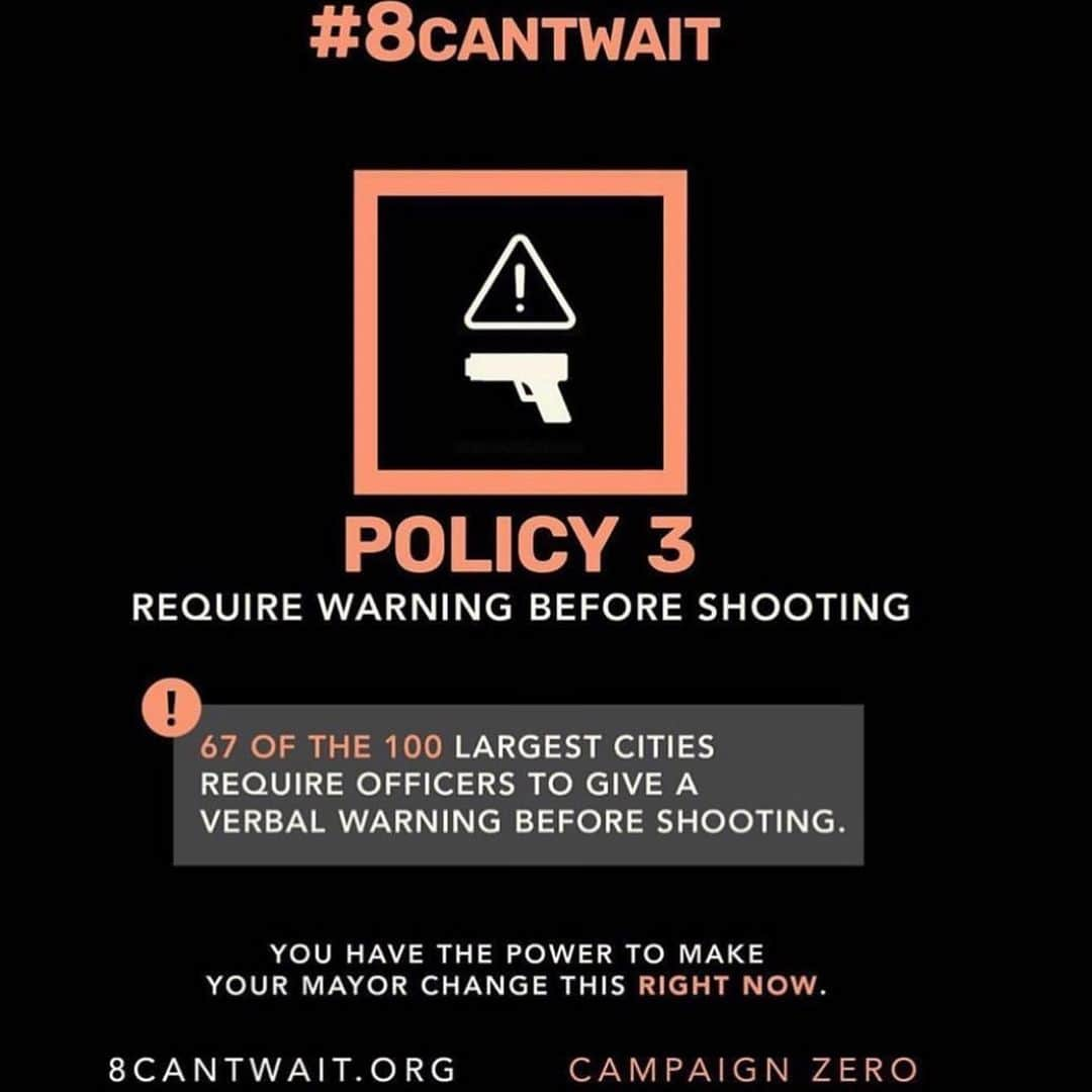 ヴァネッサ・ハジェンズさんのインスタグラム写真 - (ヴァネッサ・ハジェンズInstagram)「@campaignzero has launched #8CantWait, a list of 8 policies that, when combined, have the power to reduce police violence that results in death by up to 72%. YUP you read that right. 72%. The 8 policies are common sense and easy to understand ideas regarding use-of-force that will make our communities safer. I’m supporting #8CantWait, and I urge you to join me. Let’s flood the mayor’s offices across the country with clear demands that these policies be enacted immediately. We simply CANNOT wait — too much is at stake. These changes can be made RIGHT NOW. Your mayor has the power to change them immediately, but we have to use our voices and make the demand. Go to 8cantwait.org」6月5日 6時05分 - vanessahudgens