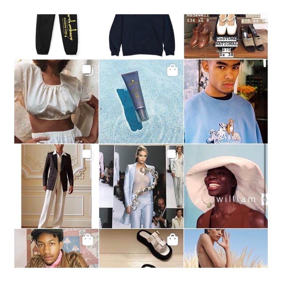 エマ・ワトソンのインスタグラム：「Year-round, we can all do more to support black livelihoods and creativity. In the USA, @15percentpledge is calling on major retailers to pledge 15% of their shelf space to black-owned businesses. This initiative was started by @aurorajames. This year I’d love to work with my partners at @goodonyou_app to ensure a greater percentage of the sustainable brands they feature are founded or led by black people. Please do tag any beautiful black-helmed brands here so we can collectively support them. I love buying vintage as it’s such a sustainable way to shop and @cheshirevintage has compiled an amazing list of black-owned vintage shops.」