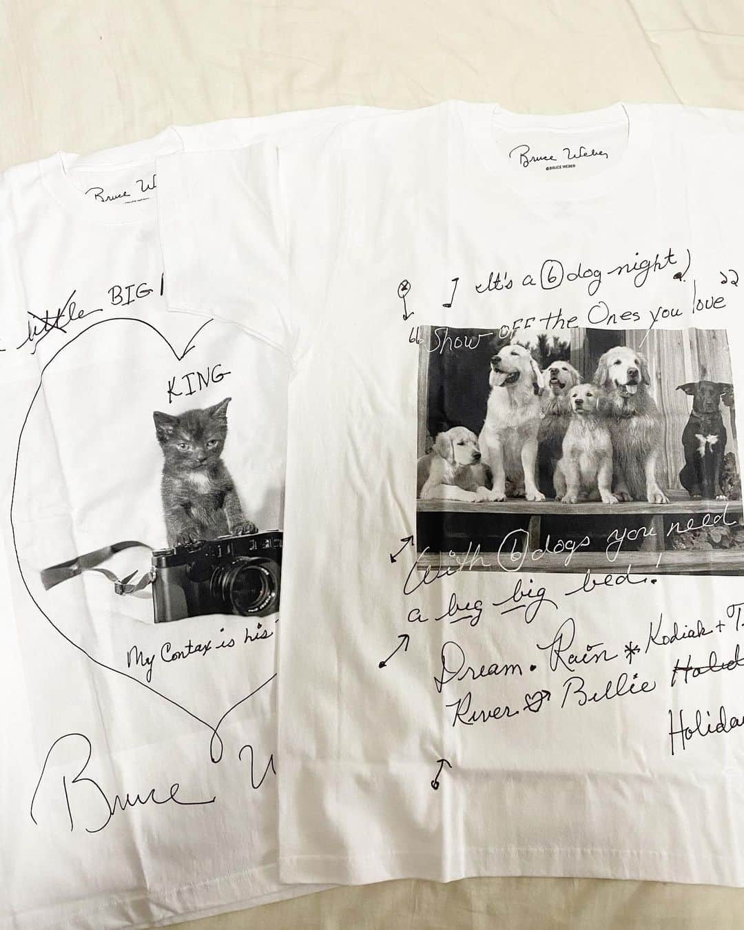 山中亮平のインスタグラム：「🐈🦮... Bruce Weber . . . #bruceweber #biotop #10culture」