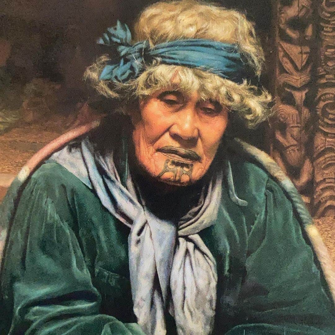 アムステルダム・タトゥー・ミュージアムのインスタグラム：「Charles f goldie 1870-1947 ena te papatahi chietain of ngapuhi.@maori@goldie@gtoinative」