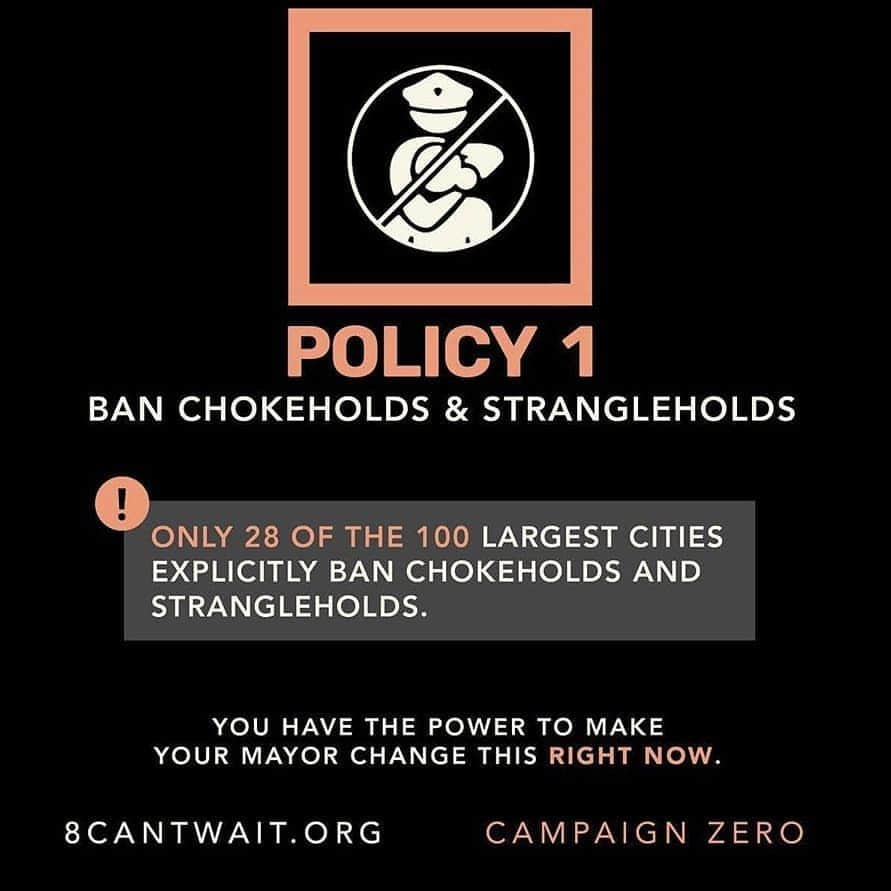 テイラー・ヒルさんのインスタグラム写真 - (テイラー・ヒルInstagram)「More information-  @campaignzero has launched #8cantwait, putting these 8 policies into place can decrease police violence by 72% and it's an action you can take today. Call your Mayor and tell them to take the #8cantwait pledge. Visit their website (8cantwait.org) to find more information on your city.」6月5日 8時28分 - taylor_hill