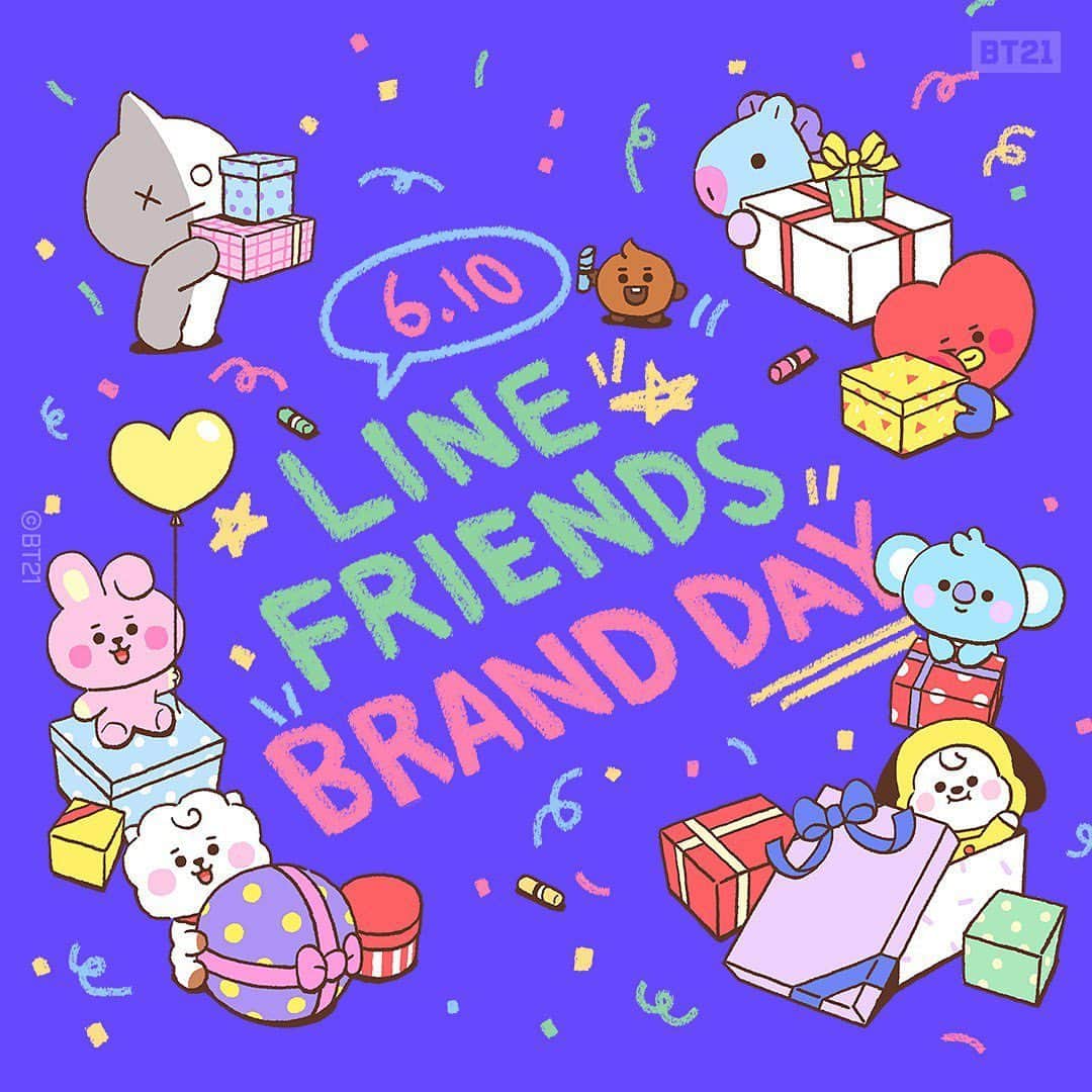 BT21 Stars of tomorrow, UNIVERSTAR!さんのインスタグラム写真 - (BT21 Stars of tomorrow, UNIVERSTAR!Instagram)「Word is, this time the present's lit 🔥  June 10, 0:00 AM(KST)! ONLY lasting 24 hours Presents from BT21 piled up for you on LINE FRIENDS Brand Day! 🎁  #BT21 #LINEFRIENDS #NaverShopping #BrandDay  #June10 #Exclusive #NewLaunch #Discount #upto #70percent  Hurry up and put everything you want in your shopping cart at LINE FRIENDS online store! 👉Link in bio *<LINE FRIENDS Brand Day> event opens in Korea, and only domestic shipping is available.」6月5日 11時43分 - bt21_official