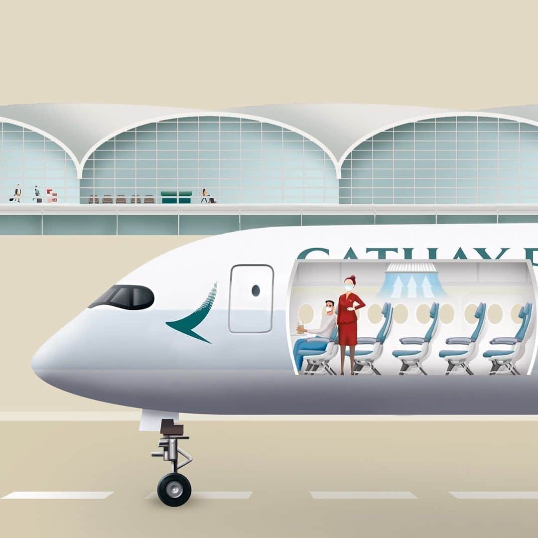 キャセイパシフィック航空さんのインスタグラム写真 - (キャセイパシフィック航空Instagram)「Fly confidently with Cathay Care We've carefully considered what matters most to you about travelling. That’s why we’ve introduced enhanced measures across every stage of the journey, from check-in to the cabin, to help you travel with confidence.  Learn more: link in bio  國泰護航 讓你旅途無掛慮 我們深明你的旅行需要，因此推出加強措施，關顧你從辦理登機手續至登機入坐的每項細節， 令旅程更安心。  登上有關連結了解更多 。」6月6日 1時09分 - cathaypacific