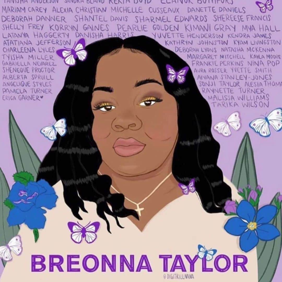 マット・ボマーさんのインスタグラム写真 - (マット・ボマーInstagram)「Today would’ve been Breonna Taylor’s 27th birthday. The police who killed her have still not been detained or arrested. Scroll for resources where you can text or call to affect change. Link in my bio for an instant email to the governor of Kentucky. #breonnataylor art by: @digitrillnana」6月6日 1時18分 - mattbomer