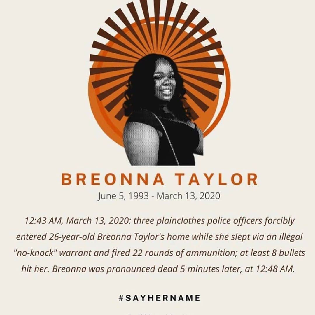 マット・ボマーさんのインスタグラム写真 - (マット・ボマーInstagram)「Today would’ve been Breonna Taylor’s 27th birthday. The police who killed her have still not been detained or arrested. Scroll for resources where you can text or call to affect change. Link in my bio for an instant email to the governor of Kentucky. #breonnataylor art by: @digitrillnana」6月6日 1時18分 - mattbomer