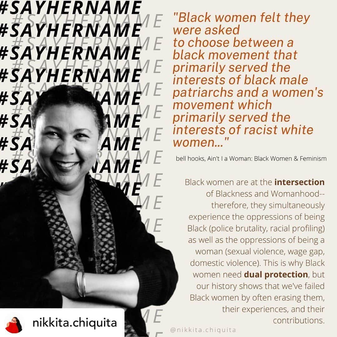 LUSH Cosmeticsさんのインスタグラム写真 - (LUSH CosmeticsInstagram)「#Repost @nikkita.chiquita ・・・ #SAYHERNAME is both a movement and campaign that "calls attention to police violence against Black women, girls and femmes, and demands that their stories be integrated into calls for justice, policy responses to police violence, and media representations of police brutality” (African American Policy Forum, 2015). Black women are often at the forefront of change, creativity, activism, and social progress--yet their experiences and contributions are often erased or overlooked due to the synchronous systems of patriarchy and anti-Blackness.  The discourse I've seen on social media pertaining to the systemic and historical erasure of Black women and femmes reminds me of a book I read in my "Gender and Sexuality in African American History" class in my time as an undergraduate, called: "But Some Of Us Are Brave: All the Women Are White, All the Blacks Are Men". Black womxn are tasked with two distinct movements that they are at the intersection of--women's rights and Black rights.  Let's honor our Black WOMEN by seeking justice and getting #BreonnaTaylor 's murderers fired, charged, and convicted of her brutal murder. ✊🏼✊🏽✊🏾✊🏿 . . . #blacklivesmatter #allblacklivesmatter #translivesmatter #sayhisname #sayhername #saytheirname #policebrutality #minneapolis #blm #georgefloyd #breonnataylor #regiskorchinskipaquet #tonymcdade #racism #fuckthapolice #nojusticenopeace #stopkillingus #handsupdontshoot #rebellion #resistance #bellhooks #patriciahillcollins #womanism #blackfeminism #aapf #blm #sandrabland #blackwomenmatter」6月6日 1時30分 - lushcosmetics