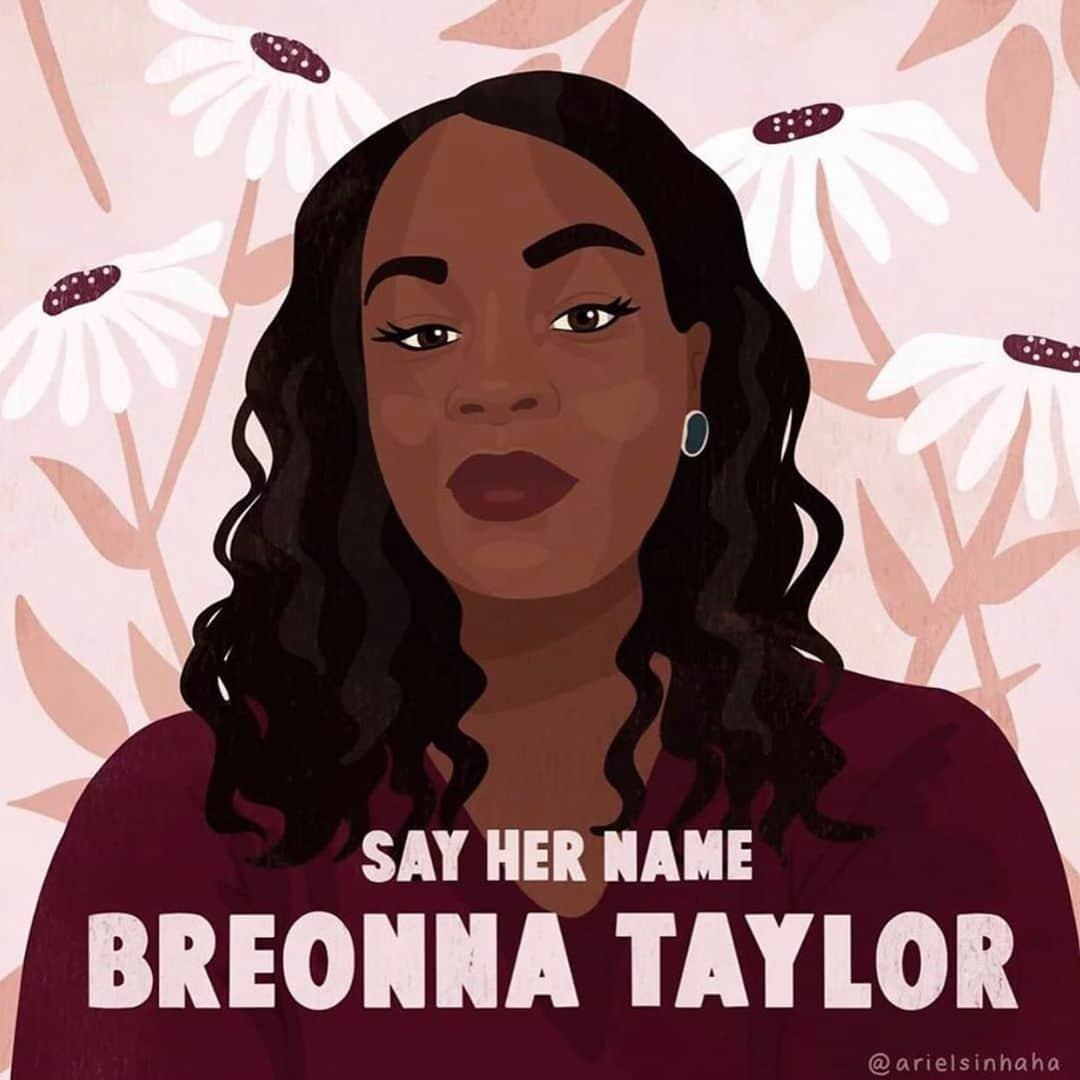 ナタリー・ポートマンさんのインスタグラム写真 - (ナタリー・ポートマンInstagram)「Breonna Taylor was a frontline responder, an EMT, in Louisville Kentucky. Today would have been her 27th birthday, but she was killed in her own home by police while she was sleeping. Not only were the police in the wrong house, but the man they were looking for was already in custody. No one has yet been charged or even fired. Please swipe left for a list of actions you can take today to honor her and fight for justice. #sayhername #breonnataylor  Actions steps by @battymamzelle Artwork by @arielsinhaha」6月6日 2時00分 - natalieportman