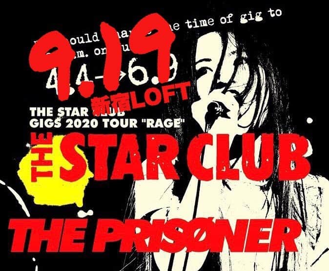 THE PRISONERさんのインスタグラム写真 - (THE PRISONERInstagram)「. . 【4月4日 (土)・6月9日(火) GIGS 2020 TOUR “RAGE”払い戻しに関するお知らせ】 . THE STAR CLUB‬ GIGS 2020 TOUR "RAGE" . 【LIVE】 ●THE STAR CLUB . 【GUEST】 ●THE PRISONER . . 6月9日(4月4日振替公演)に開催を予定しておりましたGIGS 2020 TOUR “RAGE”につきまして、新型コロナウイルスの感染拡大による諸般の情況を鑑み、誠に残念ながら6/9の公演を再度延期とさせて頂きます。 . 延期日　 2020年9月19日(土) . 延期公演はお手元の未使用チケットでそのまま有効となります。 また、振替公演へご来場いただけないお客様に関しましては、以下のとおり払い戻しを受け付けます。 4月4日のチケット・6月9日のチケット共に払い戻し可能です。 . . -----チケット払い戻しに関しまして----- チケットをご購入されたお客様は、期間内にチケットを購入された箇所にて払い戻しをさせていただきます。期間は各プレイガイドごとに異なりますのでご注意ください。 払い戻しご希望の方は、下記の「チケット払い戻し方法」をご確認ください。購入箇所以外での払い戻しはできませんのでご注意ください。 払い戻し期間を過ぎますと、払い戻しは出来なくなりますのでご注意下さい。 (新宿LOFT：03-5272-0382 / loft@loft-prj.co.jp) . . -----各チケット払い戻し方法----- ※払い戻し期間 LAWSON・eplus 6月13日(土)10:00～6月27日(土)23:59 PIA 現在払い戻し中～7月31日(金)23:59 . LOFT店頭 店頭受付再開後、改めてご案内致します . 【PIAでの払戻しに関してはこちら】 http://t.pia.jp/guide/refund.jsp ※お問い合わせ：0570-02-9111（10：00～18：00） . 【ローソンチケットでの払戻しに関してはこちら】 http://l-tike.com/oc/lt/haraimodoshi/ ※お問合せ：0570-000-777（10:00～18:00） . 【eplusでの払戻しに関してはこちら】 払戻方法は、チケットの受取方法や支払方法により異なります。　 詳細は下記の払戻方法チャートをご確認ください。 . ＜公演変更／延期　払戻方法確認チャート＞　 http://eplus.jp/page/eplus/refund2/index.html . 質問に答えながらご自身の状況を確認してください。 適切な払戻方法をご覧になれます。 . ※お問合せ：http://support.eplus.jp/ . . 【LOFT店頭での払戻しに関してはこちら】 新型コロナウイルスの感染拡大により、LOFTはお休みさせていただいております。 チケット業務の再開は今後の状況をみての判断とさせていただくため、 店頭払い戻し期間に関しましては後日改めて案内させていただきます。 ご迷惑をおかけして申し訳ありません。 何卒ご理解のほどよろしくお願い致します。」6月5日 18時05分 - theprisoner_