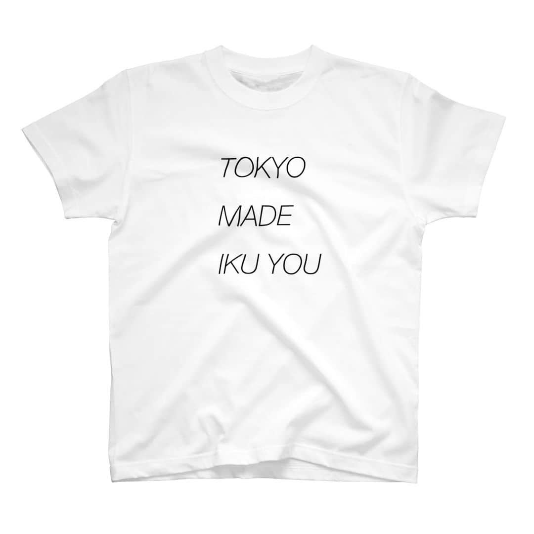 原いい日さんのインスタグラム写真 - (原いい日Instagram)「今となっては世界で１枚だけアイロンヘッドの辻井さんだけが着てるTシャツを、再びSUZURIの商品棚に並べてみました。 「東京まで行くようのTシャツ」です😂  よかったら買ってねー🌇 . #アイロンヘッド」6月5日 18時12分 - hara_iihi