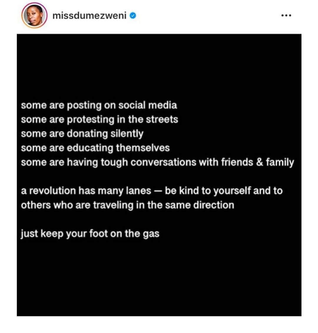 エマ・ワトソンのインスタグラム：「@missdumezweni 🖤🙏 repost @calirock #blacklivesmatter」