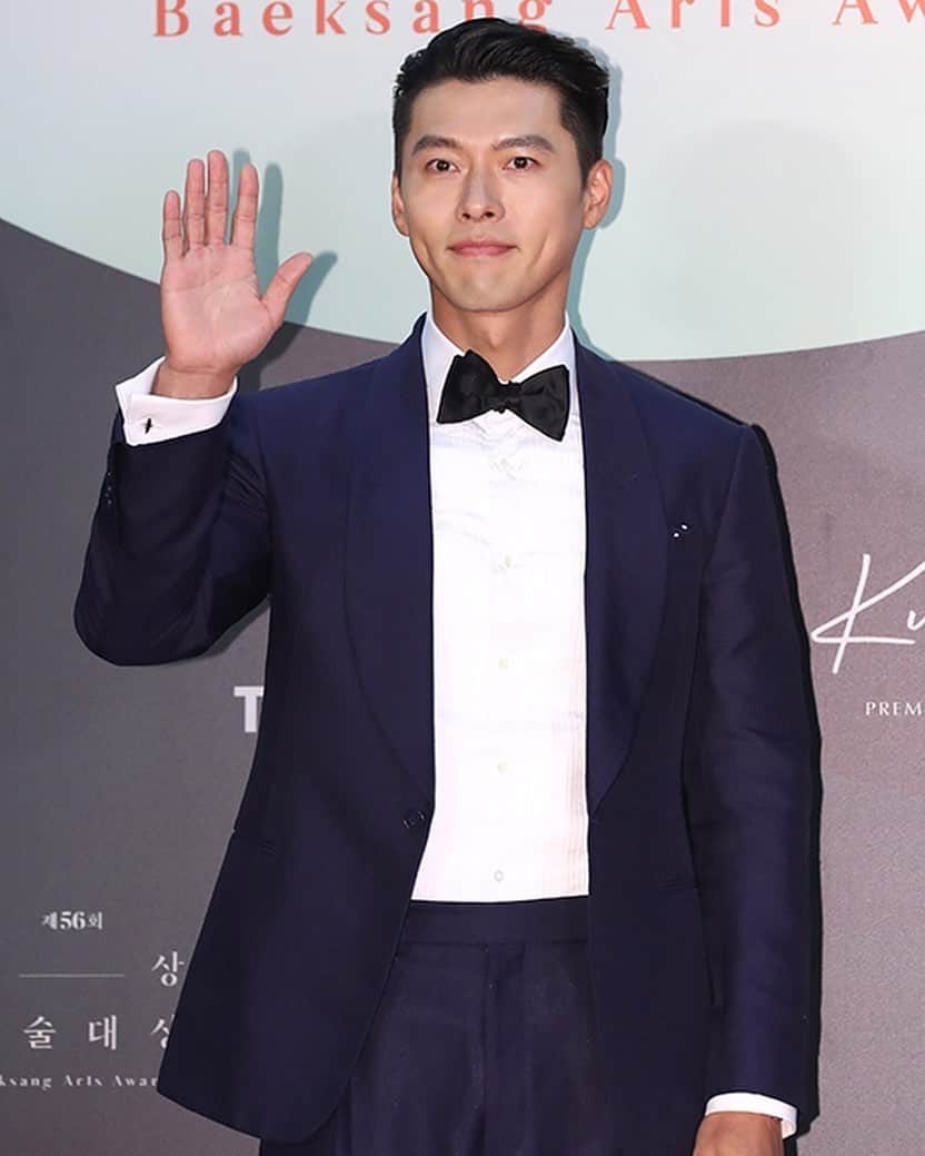 ヒョンビンのインスタグラム：「Hyun Bin attends 56th Baeksang Arts Awards held on June 5 at Kintex in Ilsan, Gyeonggi Province. —— #hyunbin #현빈 #ヒョンビン #玄彬」