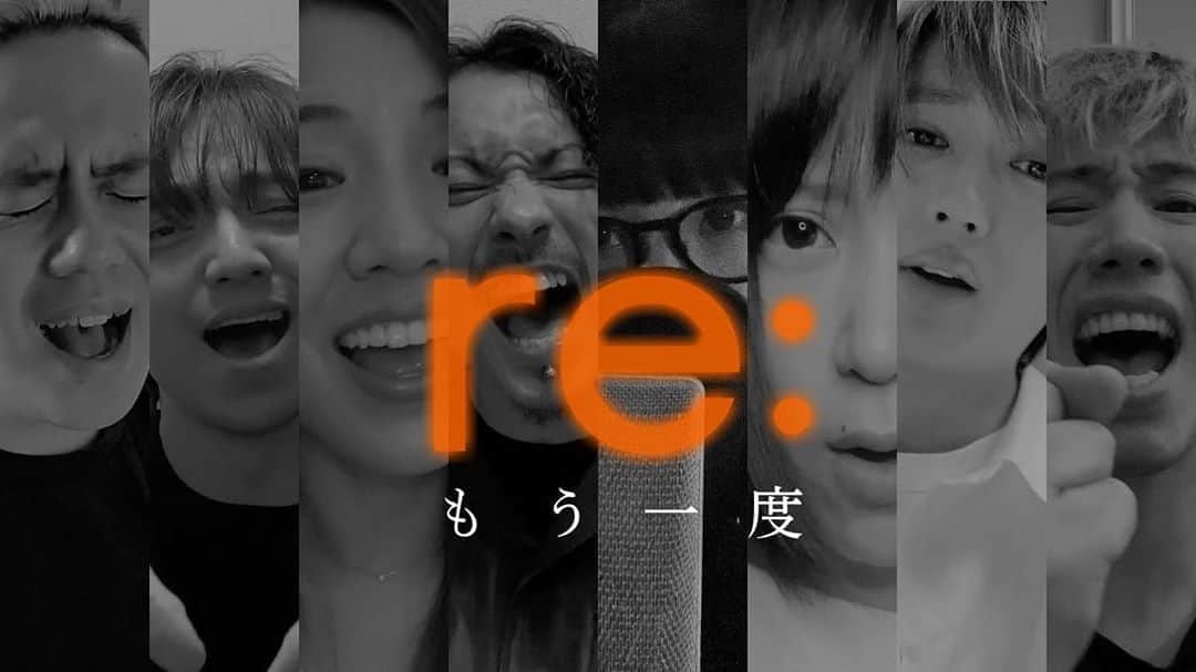 WANIMAのインスタグラム：「[ re: ]プロジェクトより発表された楽曲﻿ ﻿ 「もう一度」﻿ ﻿ にWANIMAからKENTAが参加致しました。﻿ ﻿ https://youtu.be/vjc2xRlz1Uc﻿ ﻿ #もう一度」