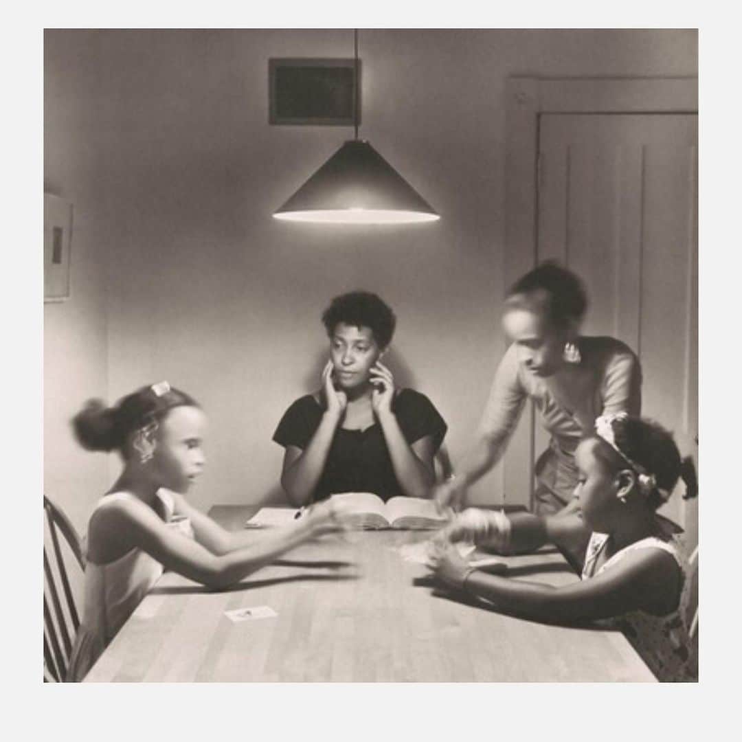 クレア・コフィーのインスタグラム：「“She insisted that what he called domineering was a jacket being forced on her because he couldn’t stand the thought of the inevitable shift in the balance of power.” - @carriemaeweems / Kitchen Table Series」