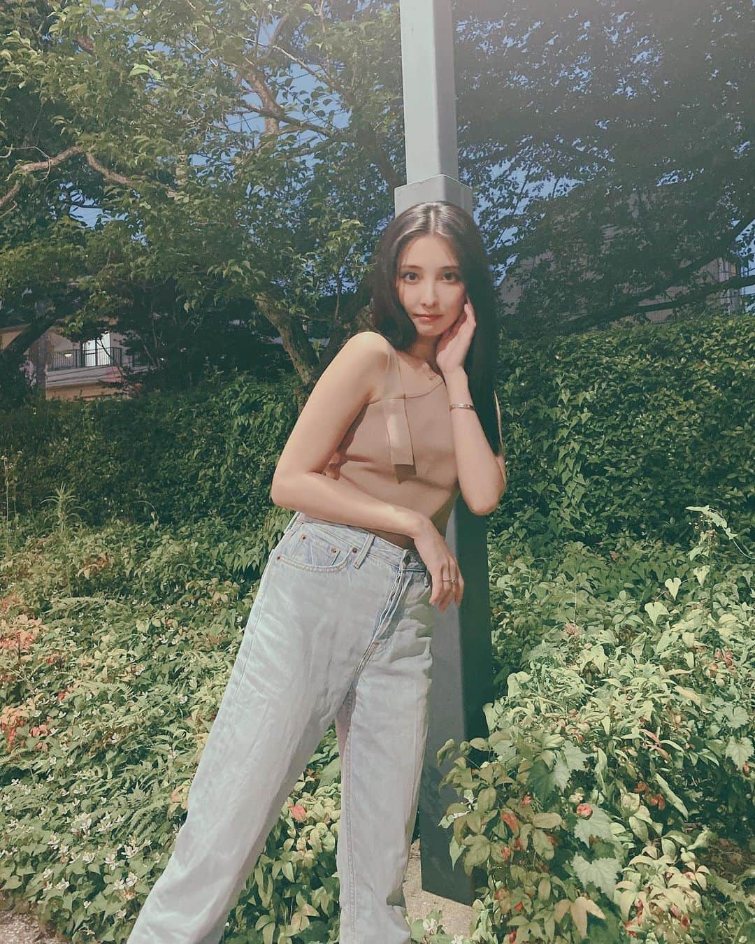 大石絵理のインスタグラム：「ひさしぶりにお仕事🥺💜 しふく💜💗 #ericloset」