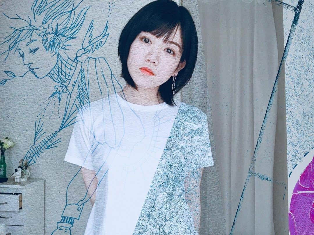 田上真里奈のインスタグラム：「#二重露光」