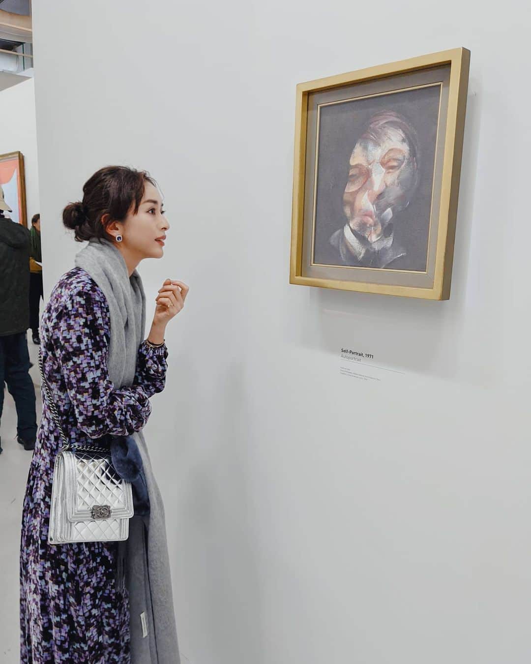 Yoshiko Kris-Webb クリス-ウェブ佳子さんのインスタグラム写真 - (Yoshiko Kris-Webb クリス-ウェブ佳子Instagram)「Self-Portrait of Francis Bacon 1971 芸術に会える日も少しずつ戻ってきた✨ 美術館情報は @tokyoartbeat でチェック。」6月6日 0時28分 - tokyodame