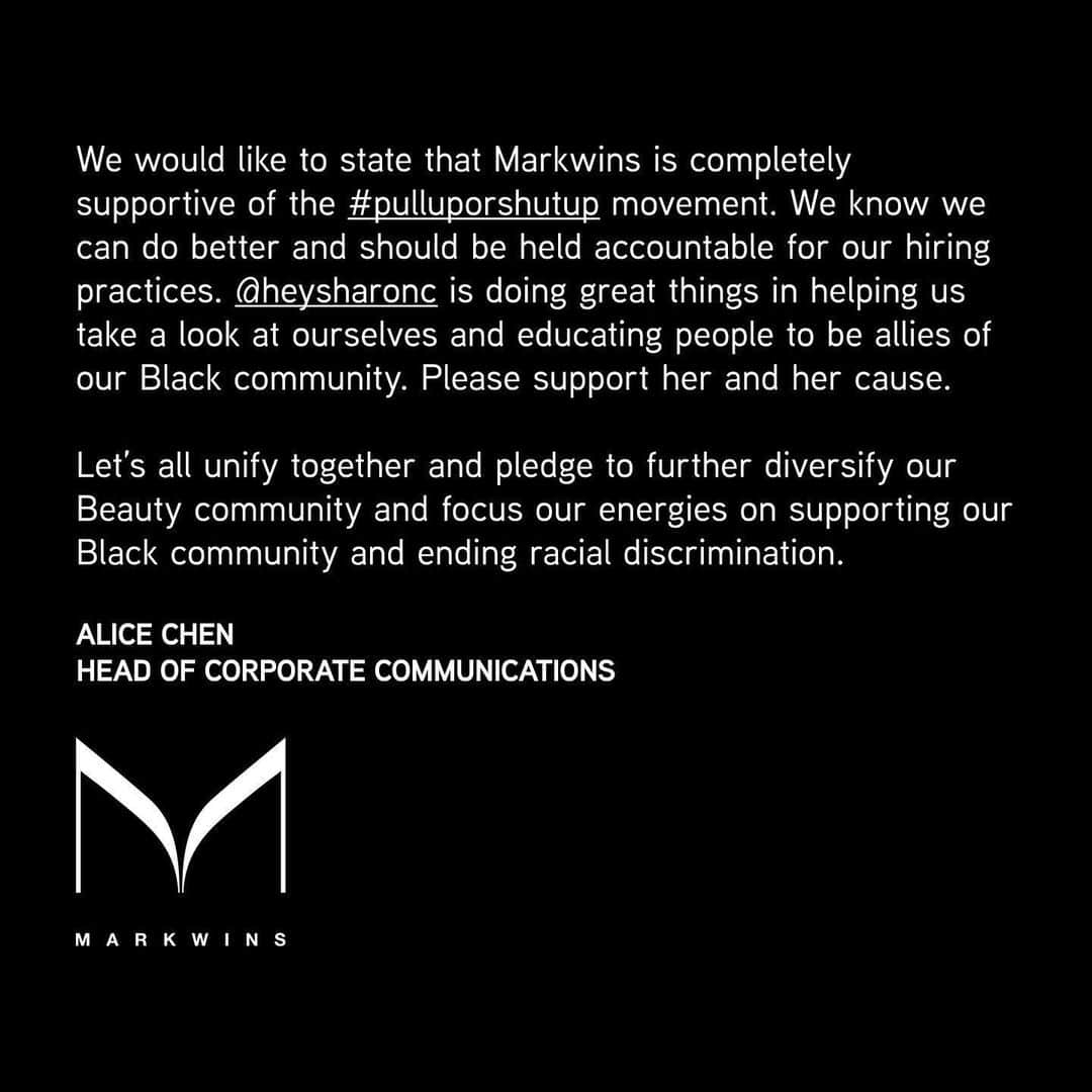 LORACさんのインスタグラム写真 - (LORACInstagram)「A message from LORAC ownership, Markwins - we fully support the #pulluporshutup movement and look forward to further diversifying our Beauty community and focus our energies on supporting our Black community and ending racial discrimination #pullupforchange  @heysharonc  @pullupforchange」6月6日 10時35分 - loraccosmetics