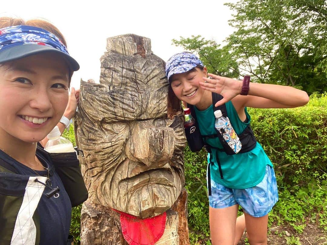 福島和可菜さんのインスタグラム写真 - (福島和可菜Instagram)「今日は朝一から…サクッとトレイル⛰🏃‍♂️ with舞ちゃん☺️ やっぱり山は最高‼️‼️‼️楽しい😭😭😭😭😭 たくさん話かけていただきありがとうございました🙌  写真もありがとうございました😊 （可愛く加工しておいて下さい😎（笑）） チャージして、スタジオ行きまーす😊  まずは取り急ぎ👍  #Trail #Trailrunning #love #running #山 #最高 #with #舞ちゃん #in #高尾山 #久々 #喜び #感謝 #mountain #走る #南高尾 #姉妹 #トレラン #楽しい #チャージ #走 #サブスリー #福島姉妹 #⛰ #🏃‍♂️ #👟 #❤️ #😄 #🍺 #✨」6月6日 11時42分 - fukushimawakana