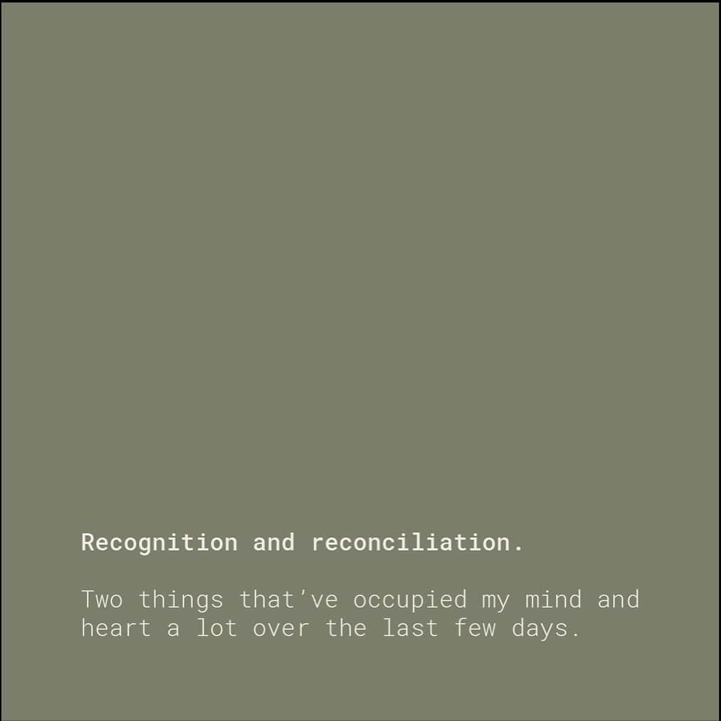 ナオミ・スコットのインスタグラム：「Recognition & Reconciliation.  Have been taking some time to formulate some thoughts, I wanted it to come from my heart and to be as honest as I can. I won’t be offended if you don’t read it, as I know there’s been a lot of great things shared, nonetheless here are some of them.」